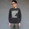 画像7: 【RE PRICE/価格改定】オールドプリント"Constant Dripping Wears Away A Stone."ヴィンテージガゼットクルーネックスウェット / Audience (7)