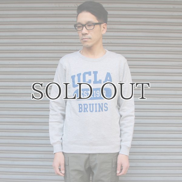 画像9: UCLA"UCLA EST.1919 BRUINS"クルーネック長袖ライトスウェット / Audience (9)