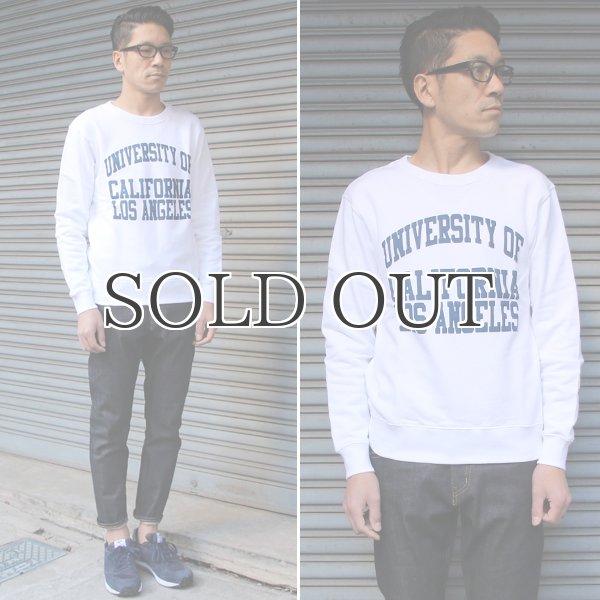 画像8: UCLA" UNIVERSITY OF CALIFORNIA LOS ANGELES"C/N L/S スウェット / Audience (8)