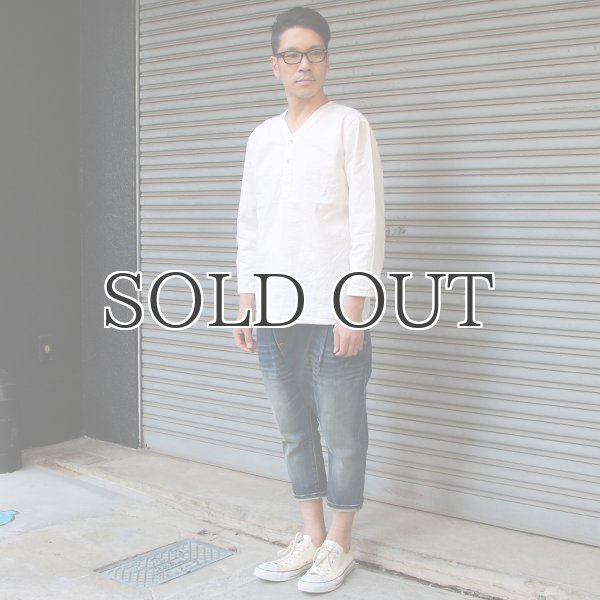 画像3: ヴィンテージウォッシュ加工レイヤーストレッチデニムクロップドパンツ / Audience (3)