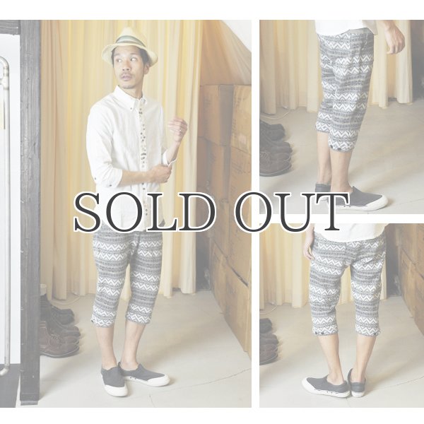 画像5: ガーデン柄ジャガード クロップドイージーパンツ【MADE IN JAPAN】 / Upscape Audience (5)