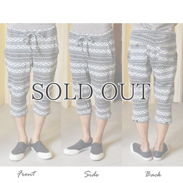 画像6: ガーデン柄ジャガード クロップドイージーパンツ【MADE IN JAPAN】 / Upscape Audience (6)