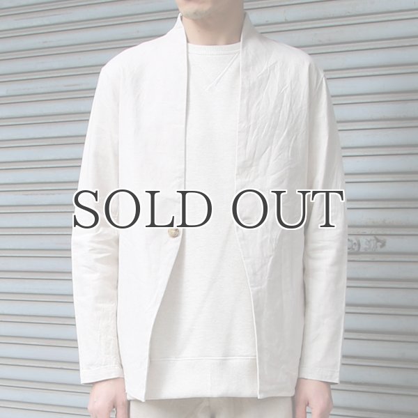 画像21: 綿麻キャンバス1Bカラーレス_jacket【MADE IN JAPAN】『日本製  / Upscape Audience (21)