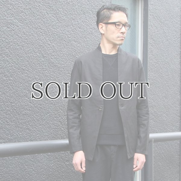 画像8: 綿麻キャンバス1Bカラーレス_jacket【MADE IN JAPAN】『日本製  / Upscape Audience (8)