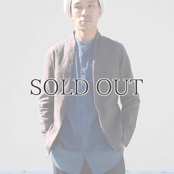 画像11: 綿麻キャンバス1Bカラーレス_jacket【MADE IN JAPAN】『日本製  / Upscape Audience (11)