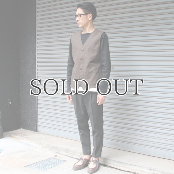 画像10: ヘビーオックスVネック4Bベスト【MADE IN JAPAN】『日本製』/ Upscape Audience (10)