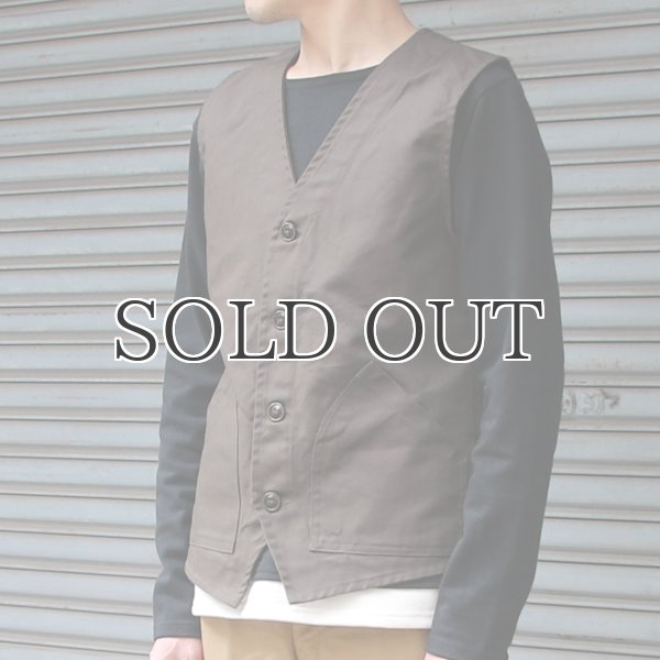 画像16: ヘビーオックスVネック4Bベスト【MADE IN JAPAN】『日本製』/ Upscape Audience (16)