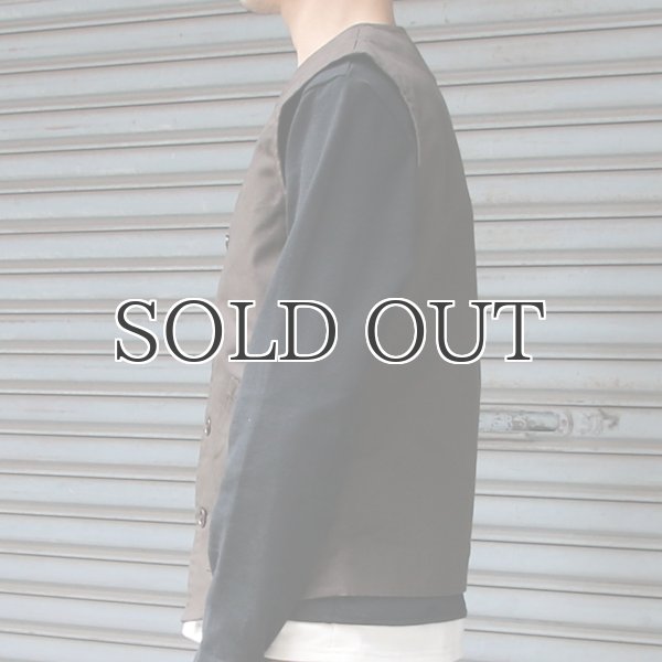 画像17: ヘビーオックスVネック4Bベスト【MADE IN JAPAN】『日本製』/ Upscape Audience (17)