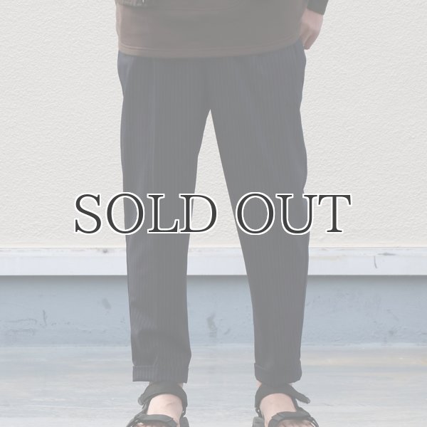 画像6: サマーウール調2タックWスソ ワイドアンクルパンツ【MADE IN JAPAN】『日本製』【送料無料】  / Upscape Audience (6)