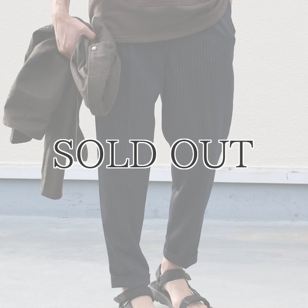 画像8: サマーウール調2タックWスソ ワイドアンクルパンツ【MADE IN JAPAN】『日本製』【送料無料】  / Upscape Audience (8)