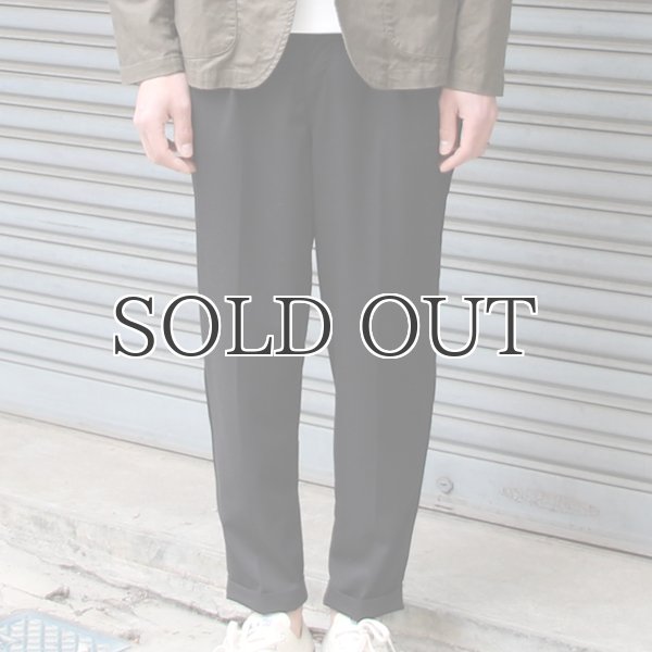 画像10: サマーウール調2タックWスソ ワイドアンクルパンツ【MADE IN JAPAN】『日本製』【送料無料】  / Upscape Audience (10)