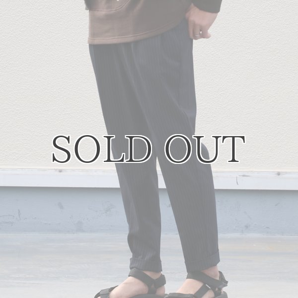 画像7: サマーウール調2タックWスソ ワイドアンクルパンツ【MADE IN JAPAN】『日本製』【送料無料】  / Upscape Audience (7)