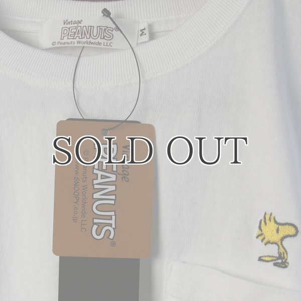 画像5: Snoopy ”ウッドストック”刺繍ポケット付きTEE 【Audience】 (5)