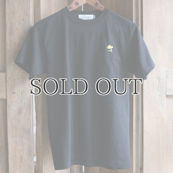 画像7: Snoopy ”ウッドストック”刺繍ポケット付きTEE 【Audience】 (7)