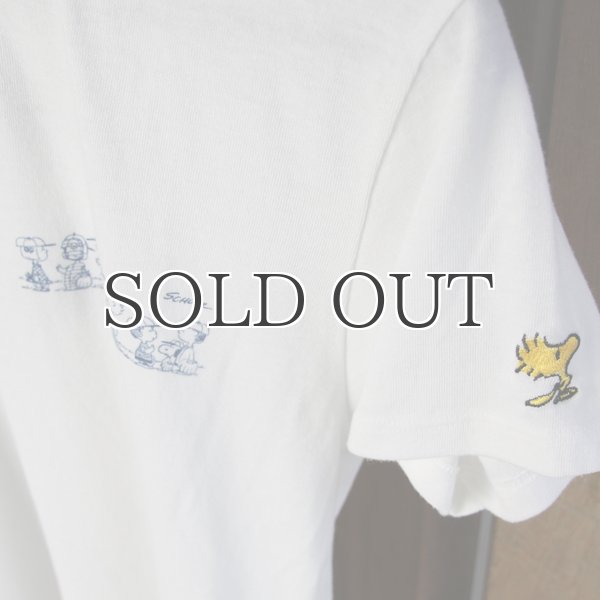 画像4: Snoopy ”コミック"刺繍&プリントTEE (4)