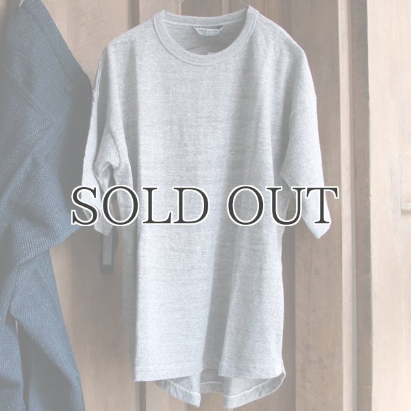 画像20: 吊り編み天竺クルーネック5分袖ビッグTEE【MADE IN TOKYO】『東京製』  / Upscape Audience (20)