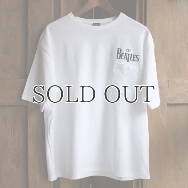 画像10: ビートルズ ”THEビートルズ”刺繍&プリントポケット付きBIG-TEE【Audience】 (10)