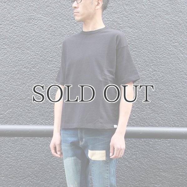 画像14: 吊り編み天竺クルーネック5分袖ビッグTEE【MADE IN TOKYO】『東京製』  / Upscape Audience (14)