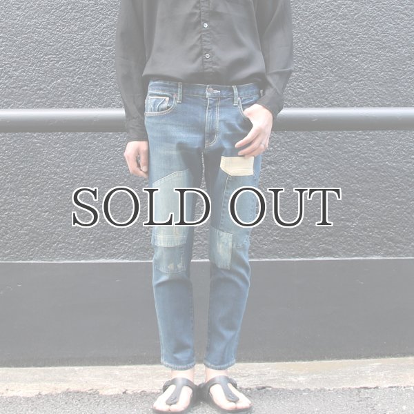 画像14: BIGレッドライン ストレッチデニム 68Sヴィンテージリペアアンクルパンツ/Audience (14)