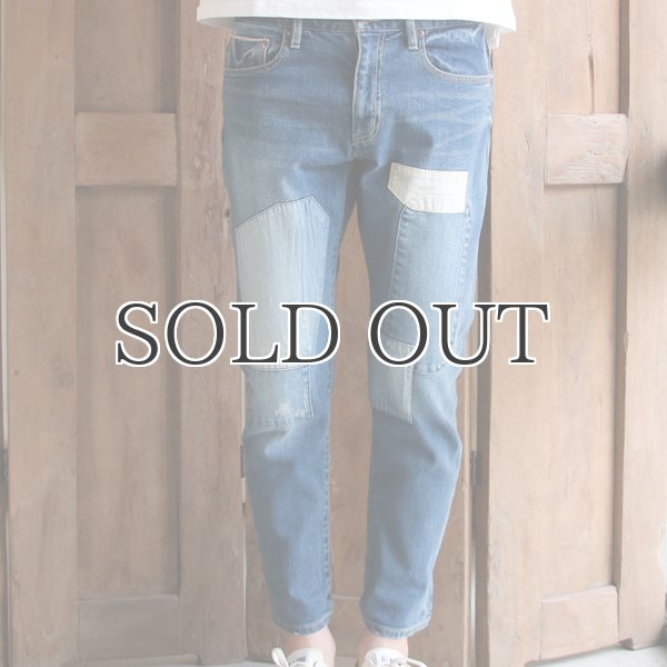画像15: BIGレッドライン ストレッチデニム 68Sヴィンテージリペアアンクルパンツ/Audience (15)