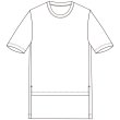 画像9: 度詰ワッフル サイドスリット ロングビッグ 5/S Tee【MADE IN JAPAN】『日本製』/ Upscape Audience (9)