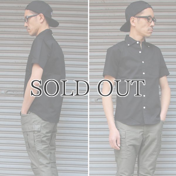 画像11: ワイドスプレッドボタンダウンカラー半袖シャツ【MADE IN JAPAN】『日本製』/ Upscape Audience (11)