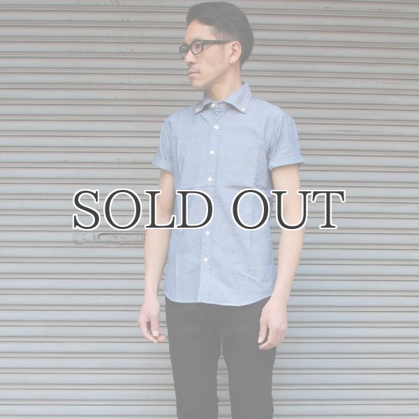 画像10: ワイドスプレッドボタンダウンカラー半袖シャツ【MADE IN JAPAN】『日本製』/ Upscape Audience (10)