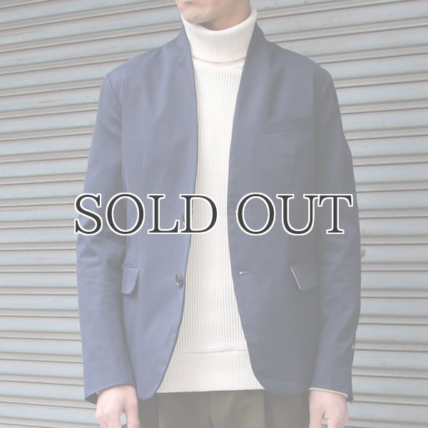 画像13: イタリアBESTE社 コットンツイル ノーカラージャケット / Audience (13)