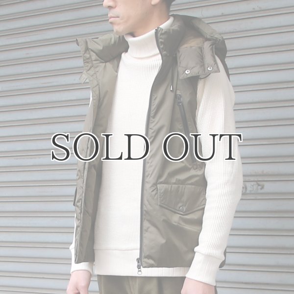 画像18: LIMONTA小松 撥水ナイロン 脱着フードダウンベスト【送料無料】 / Audience (18)