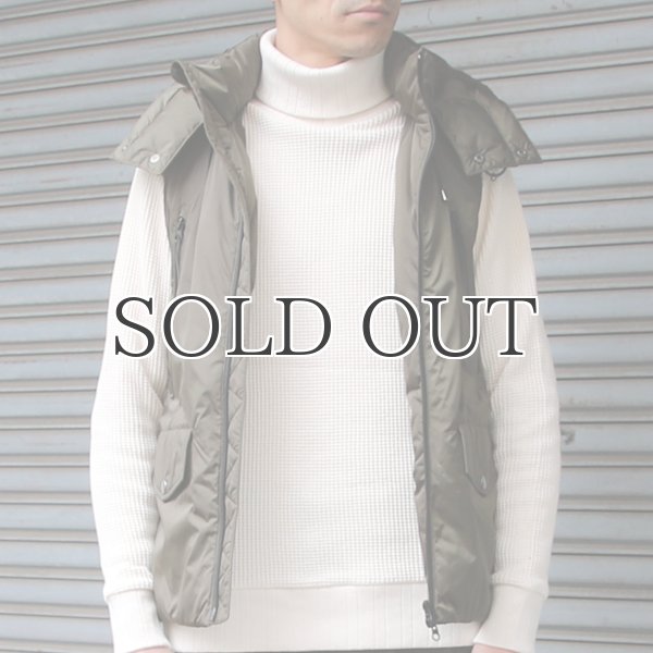 画像17: LIMONTA小松 撥水ナイロン 脱着フードダウンベスト【送料無料】 / Audience (17)