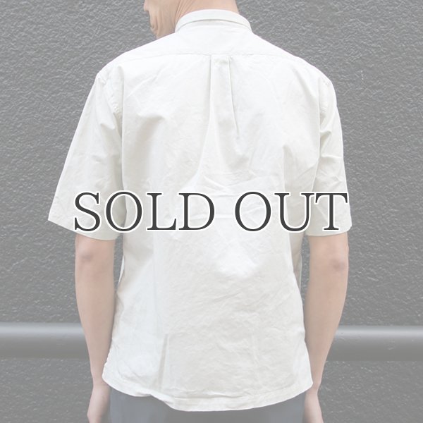 画像9: コットンギャバジンスタンドスモールカラー5/S Shirts Jacket【MADE IN JAPAN】『日本製』/ Upscape Audience (9)