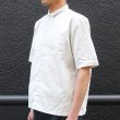 画像10: コットンギャバジンスタンドスモールカラー5/S Shirts Jacket【MADE IN JAPAN】『日本製』/ Upscape Audience (10)