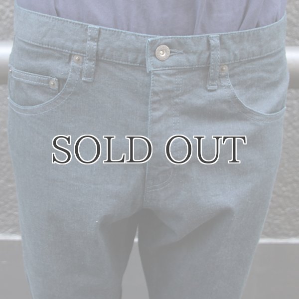 画像19: 藍×墨灰 ジンバブエストレッチデニムアンクルパンツ【MADE IN JAPAN】『日本製』/ Upscape Audience (19)