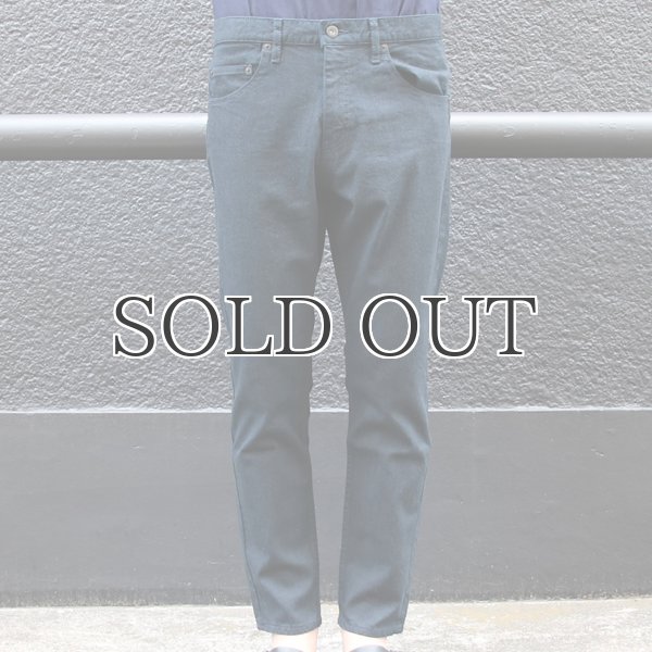 画像15: 藍×墨灰 ジンバブエストレッチデニムアンクルパンツ【MADE IN JAPAN】『日本製』/ Upscape Audience (15)