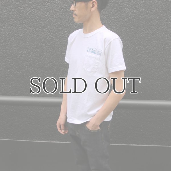 画像14: Old Snoopy "Schulz-Comic" 7.1oz米綿丸胴オールドプリントクルーネックポケットT / Audience (14)