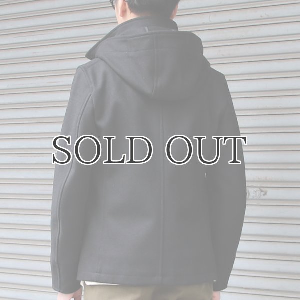 画像11: 840g ピュアウールメルトン脱着フードスタンドジャケット 【送料無料】 / Audience (11)