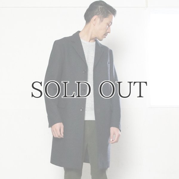 画像5: イタリアMILIORカシミア混メルトン 3Bロングチェスターコート / Audience【取寄せ対応可能】 (5)