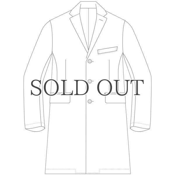 画像12: イタリアMILIORカシミア混メルトン 3Bロングチェスターコート / Audience【取寄せ対応可能】 (12)