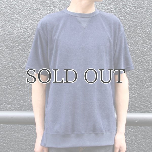 画像10: コットンパイル ガゼットスウェットオーバーサイズ サイドスリット S/S Tee【MADE IN JAPAN】『日本製』/ Upscape Audience (10)