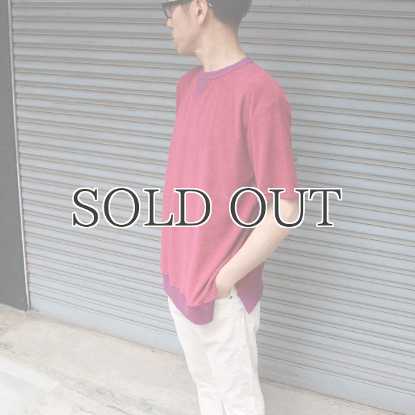 画像9: コットンパイル ガゼットスウェットオーバーサイズ サイドスリット S/S Tee【MADE IN JAPAN】『日本製』/ Upscape Audience (9)
