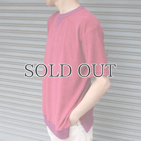 画像17: コットンパイル ガゼットスウェットオーバーサイズ サイドスリット S/S Tee【MADE IN JAPAN】『日本製』/ Upscape Audience (17)
