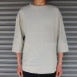 画像19: 綿麻ツイル ボトルネック サドルヘムラウンド7/SビックシャツTEE【MADE IN JAPAN】『日本製』/ Upscape Audience (19)