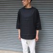 画像11: 綿麻ツイル ボトルネック サドルヘムラウンド7/SビックシャツTEE【MADE IN JAPAN】『日本製』/ Upscape Audience (11)