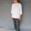 画像9: 綿麻ツイル ボトルネック サドルヘムラウンド7/SビックシャツTEE【MADE IN JAPAN】『日本製』/ Upscape Audience (9)