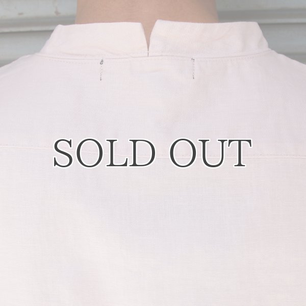 画像15: 綿麻ツイル ボトルネック サドルヘムラウンド7/SビックシャツTEE【MADE IN JAPAN】『日本製』/ Upscape Audience (15)