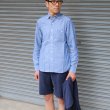 画像14: 【RE PRICE / 価格改定】Coolmax（クールマックス）ボタンダウンワイドスプレッドカラー長袖シャツ / Audience (14)