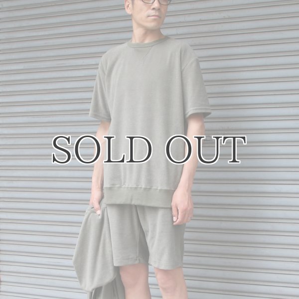 画像6: コットンパイル ガゼットスウェットオーバーサイズ サイドスリット S/S Tee【MADE IN JAPAN】『日本製』/ Upscape Audience (6)
