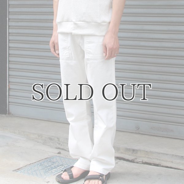 画像3: 横ムラ糸ミリタリーヘリンボーンニューカマーベイカーパンツ【MADE IN JAPAN】『日本製』 / Upscape Audience (3)