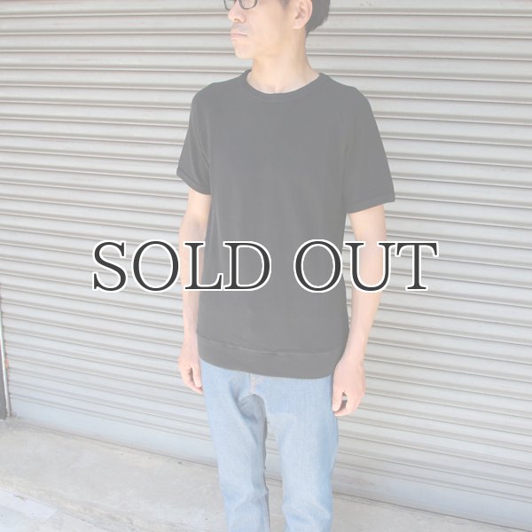 画像8: JPSダブルニットガゼットラグランクルーネック半袖カットソー【MADE IN JAPAN】『日本製』/ Upscape Audience (8)