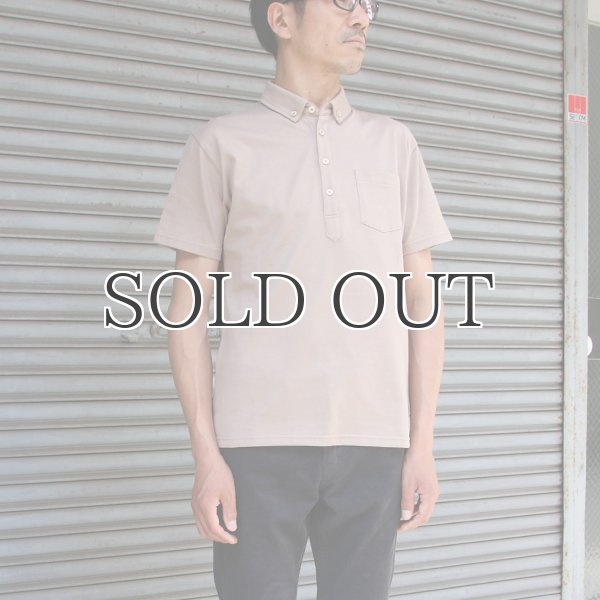 画像13: コーマ天竺ポケ付 チビ衿ボタンダウンポロシャツ【MADE IN JAPAN】『日本製』/ Upscape Audience (13)